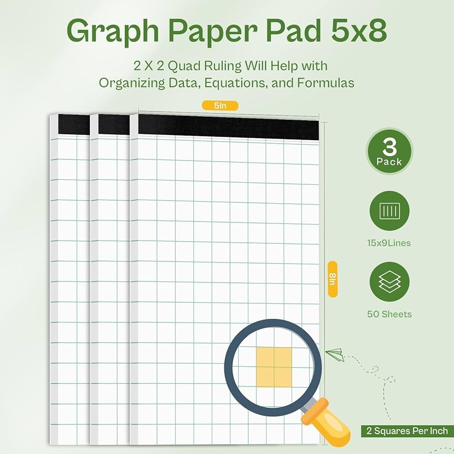 Graph Paper Printable 8.5x11 Pdf