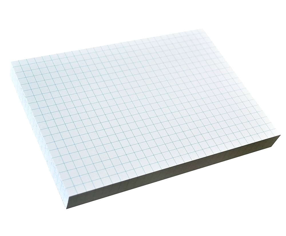 Amazon Home Advantage Double Sided Quadrille Grid Index Cards Graph Ruled 5 x 7 inch Office Products
