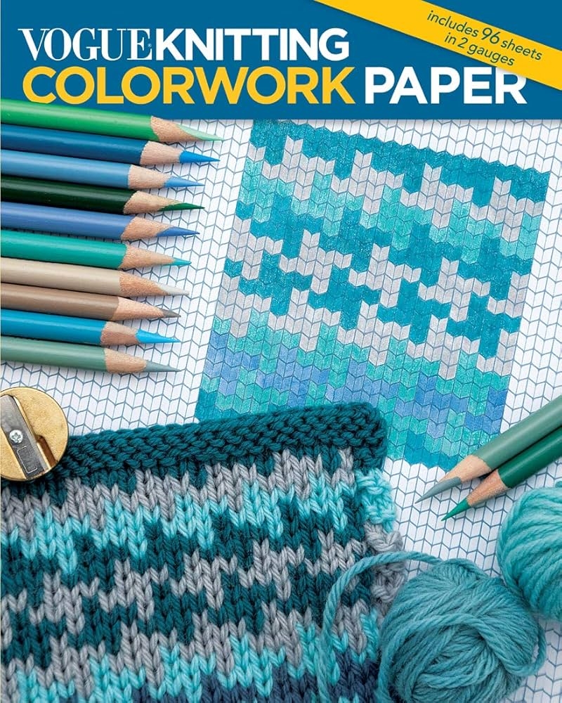 Amazon Vogue Knitting Colorwork Paper 9781970048025 Vogue Knitting Magazine Arts Crafts Sewing
