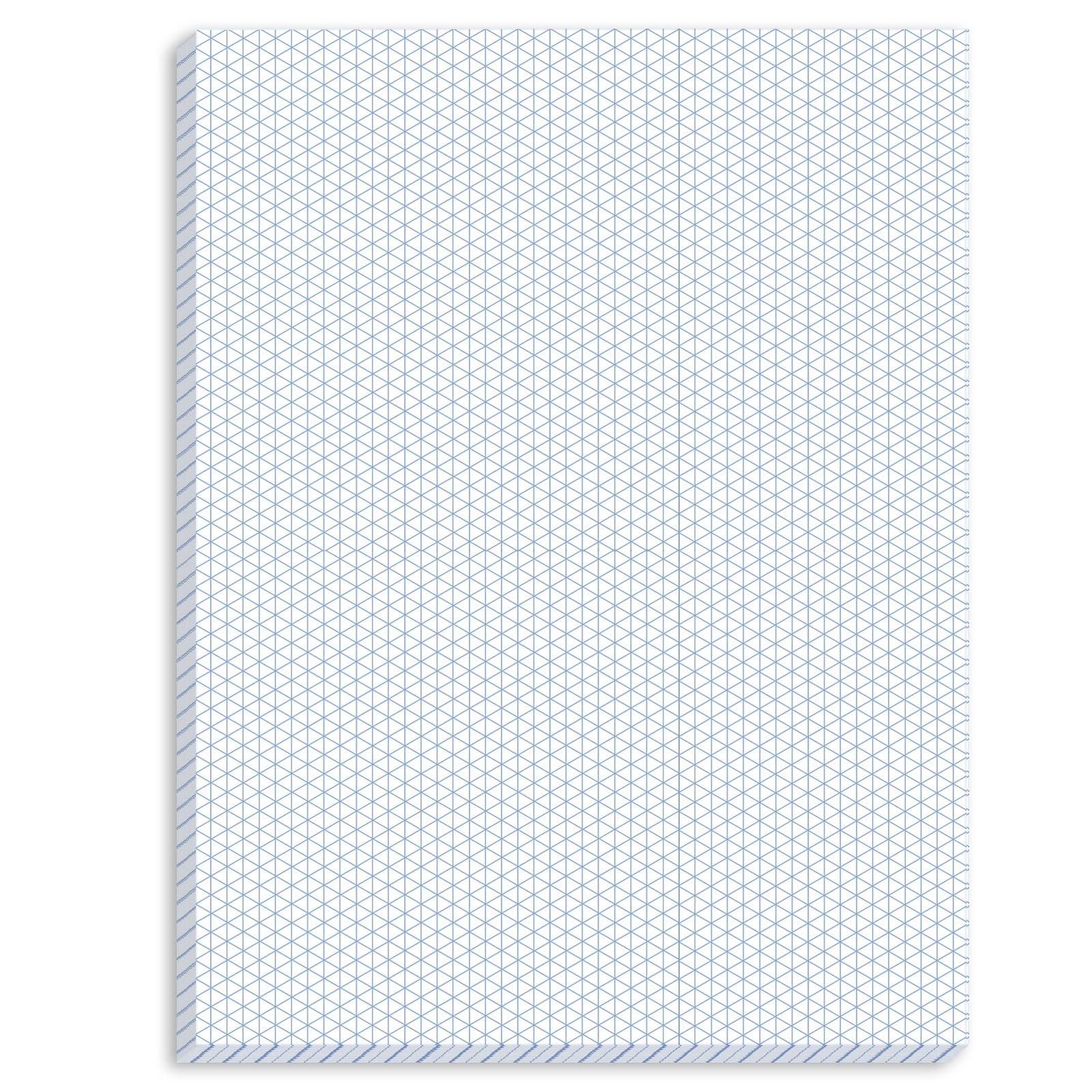 Architectural 11x17Isometric Graph Paper Landscape Drafting Paper