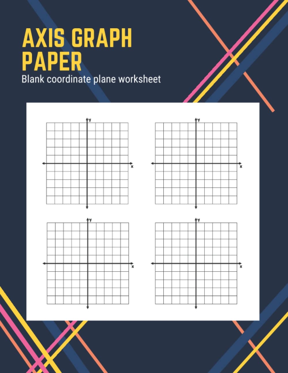 Axis Graph Paper Grid Paper Notebook With X And Y Desertcart INDIA
