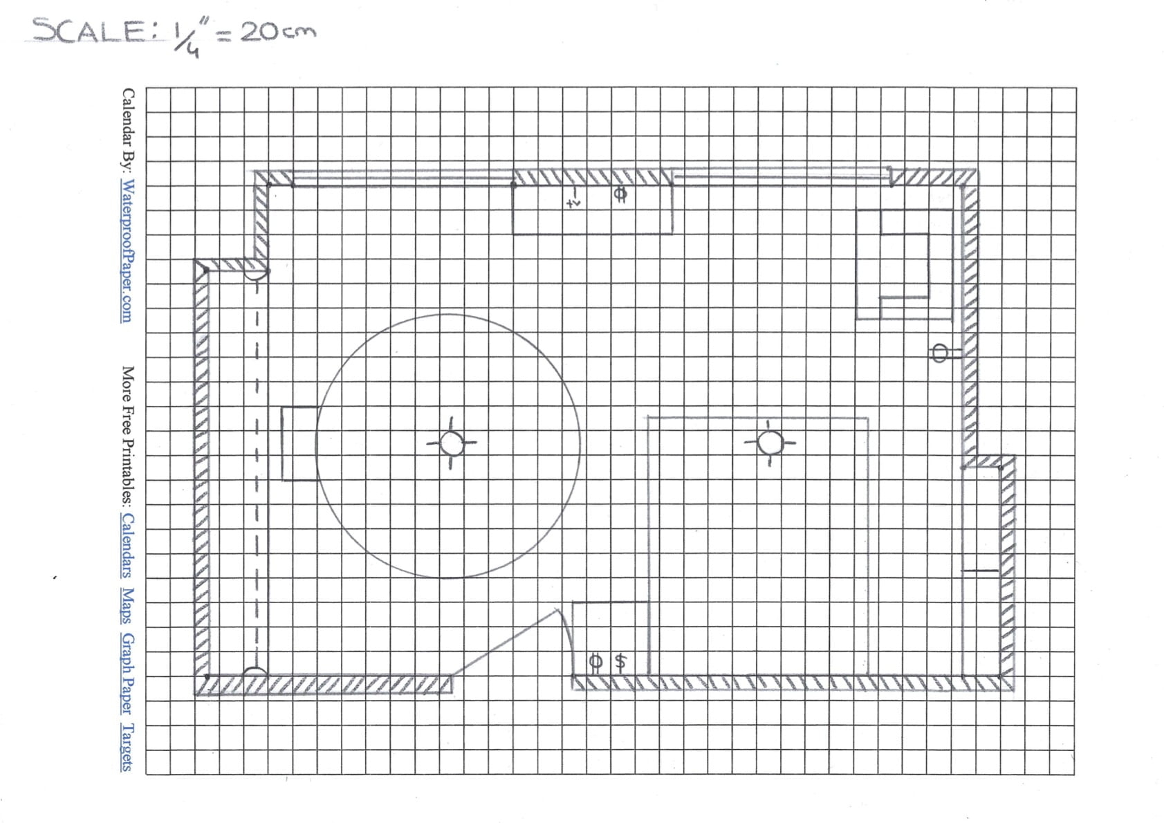 Bedroom Room Floor Plan Burak Eceral