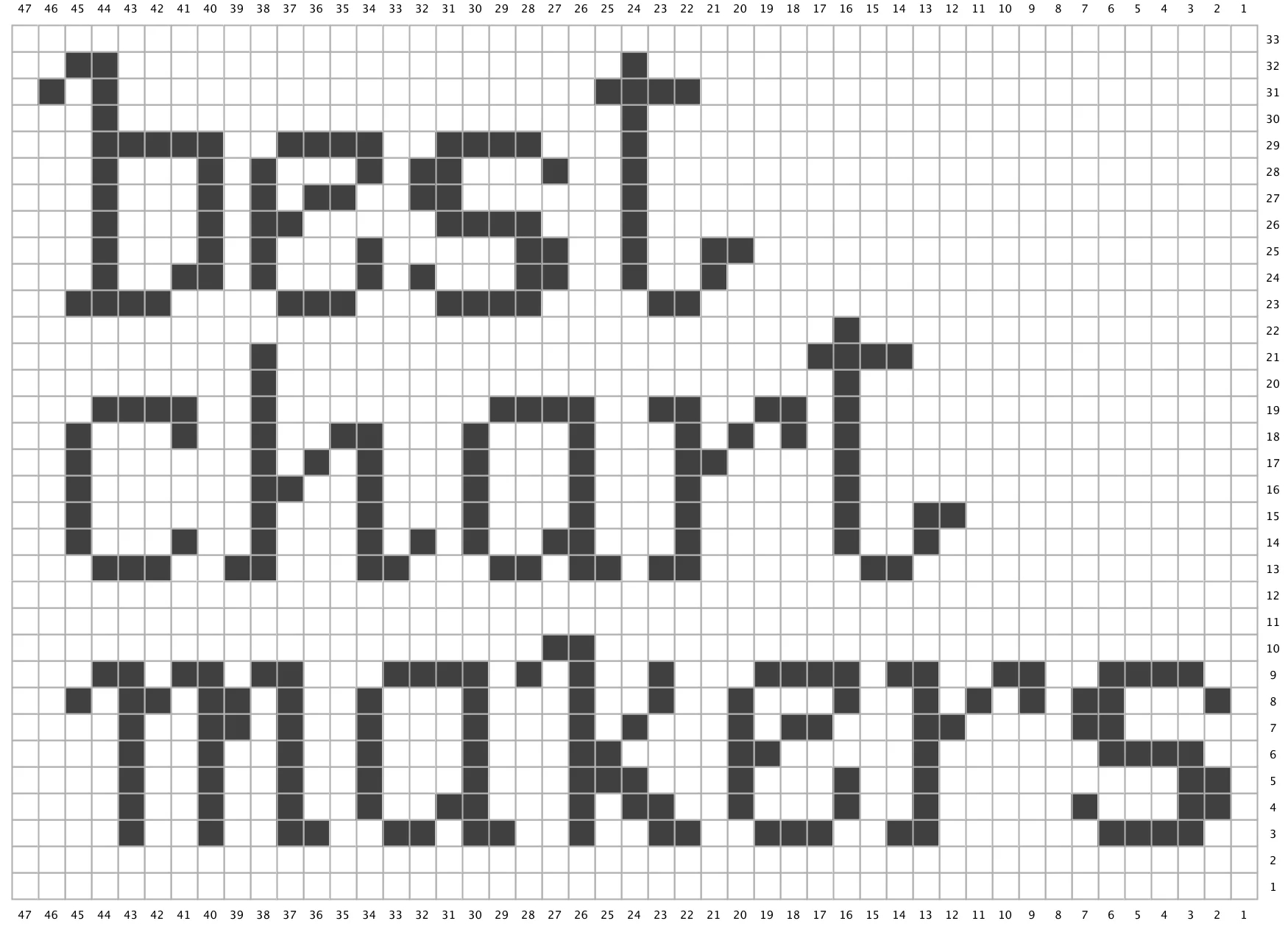Knitting Graph Paper Free Printable