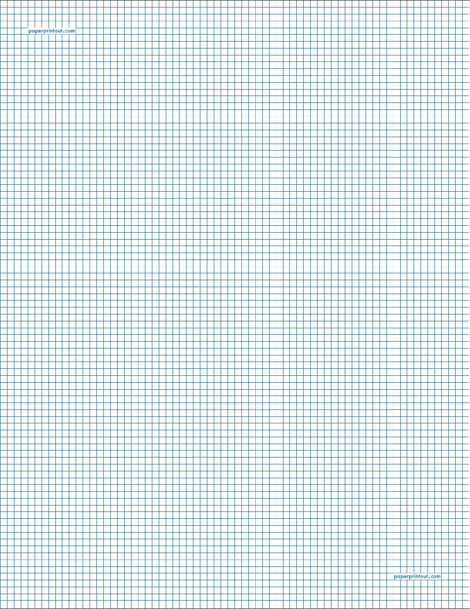 Blue 1 8 Inch Graph Paper Template Download Printable PDF Templateroller
