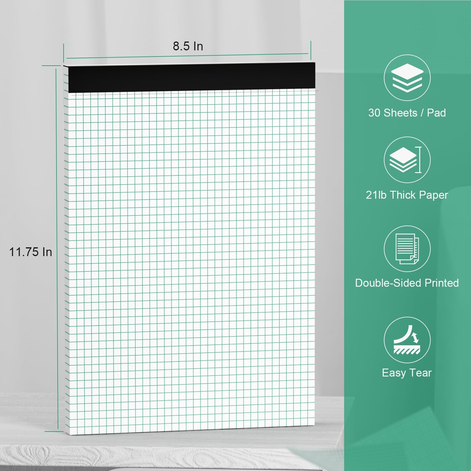 Bullet Journal Notebook Graph Paper Pads 8 5 X 11 4x4 Graph Ruled 3 Pack 1 4 Graph Paper Note Pads 8 5 X 11