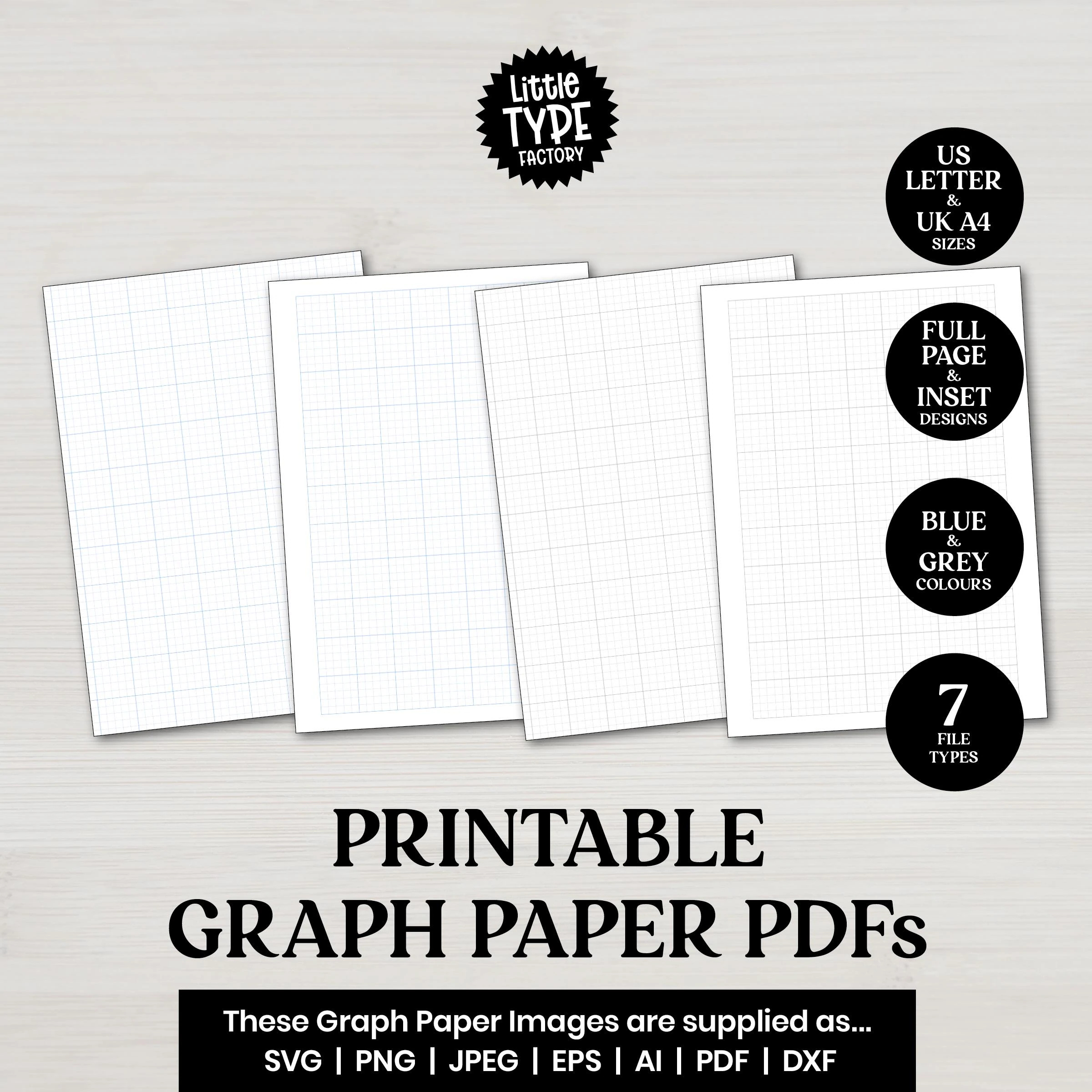 Buy Graph Paper PDF Templates Graph Paper Images Online In India Etsy