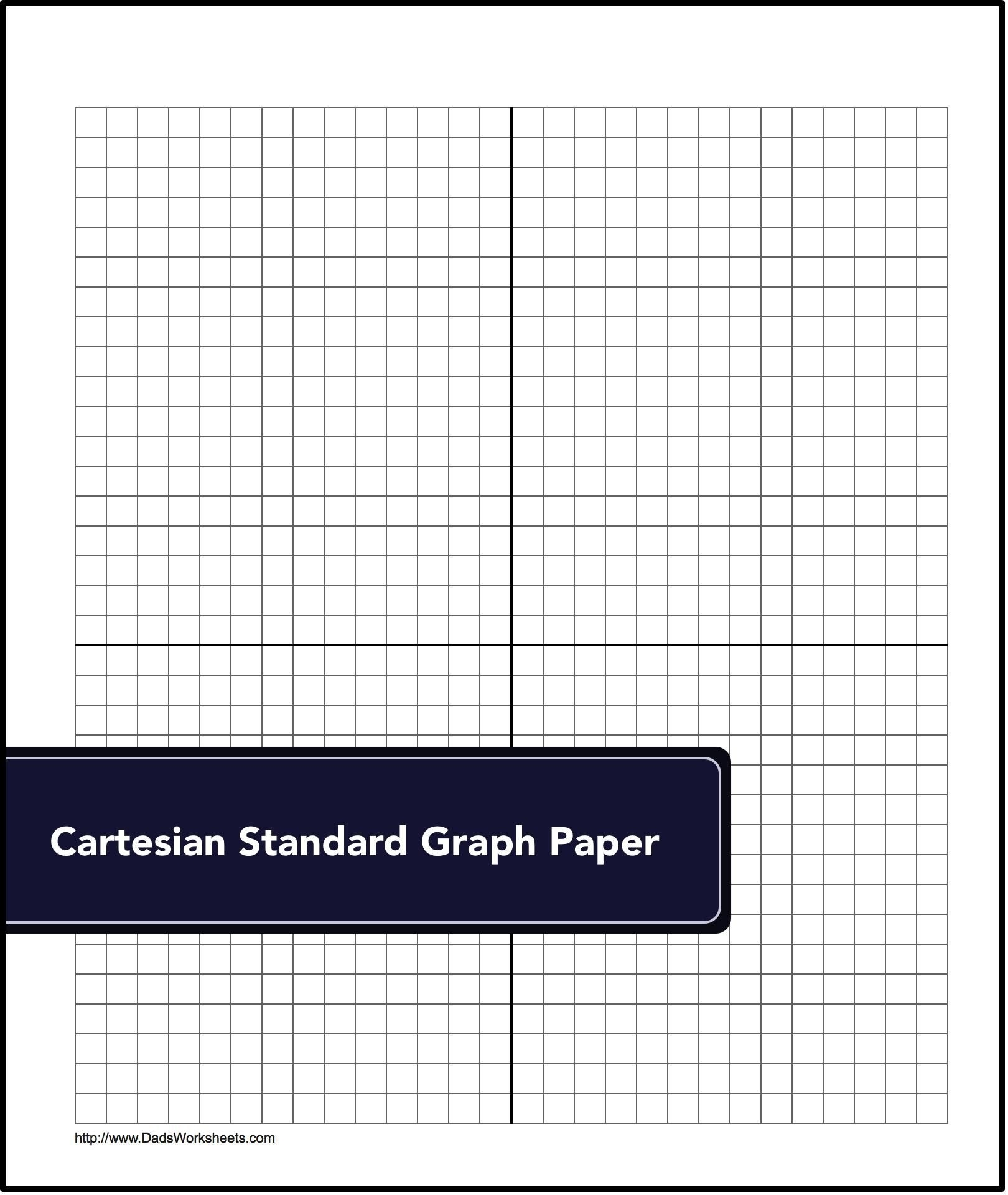 Free Printable Coordinate Plane Graph Paper