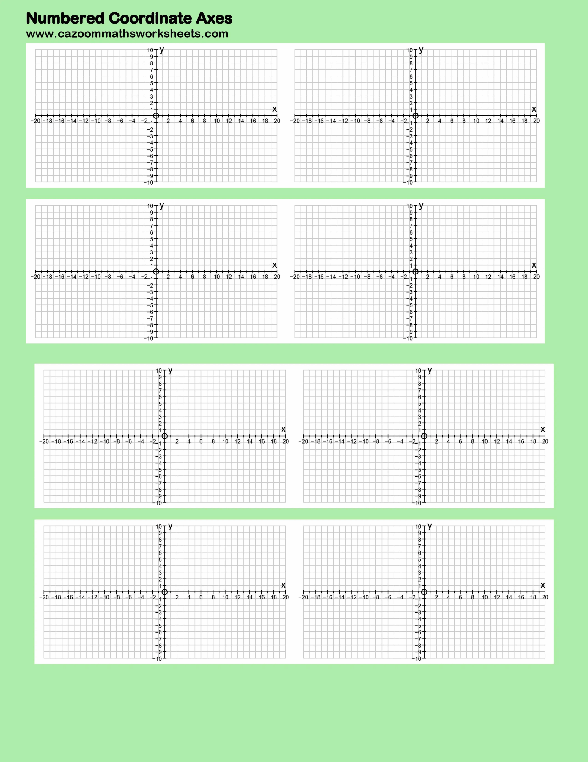 Printable Graph Paper With Numbered Lines