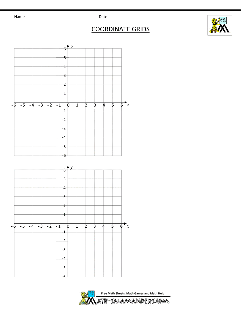 Free Printable Graph Paper With X And Y Axis