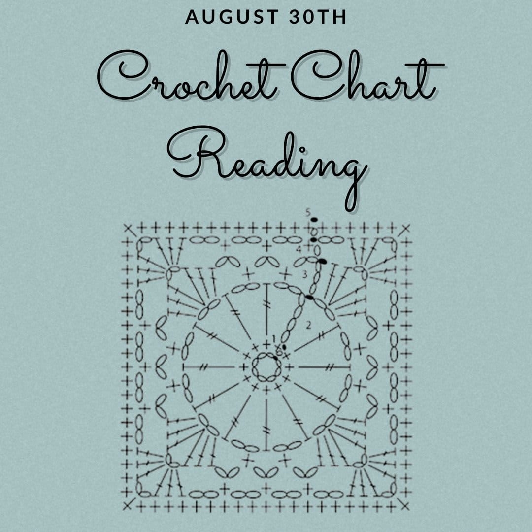Crochet Chart Reading Four Purls Yarn Shop