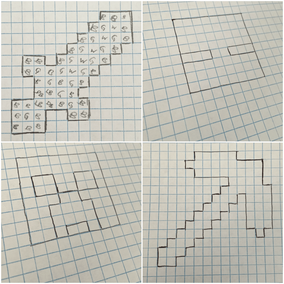 Bead Pattern Graph Paper