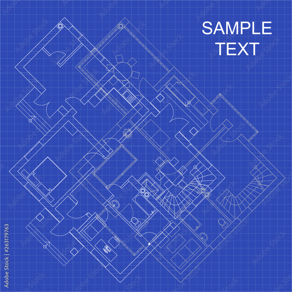 Graph Paper House Design