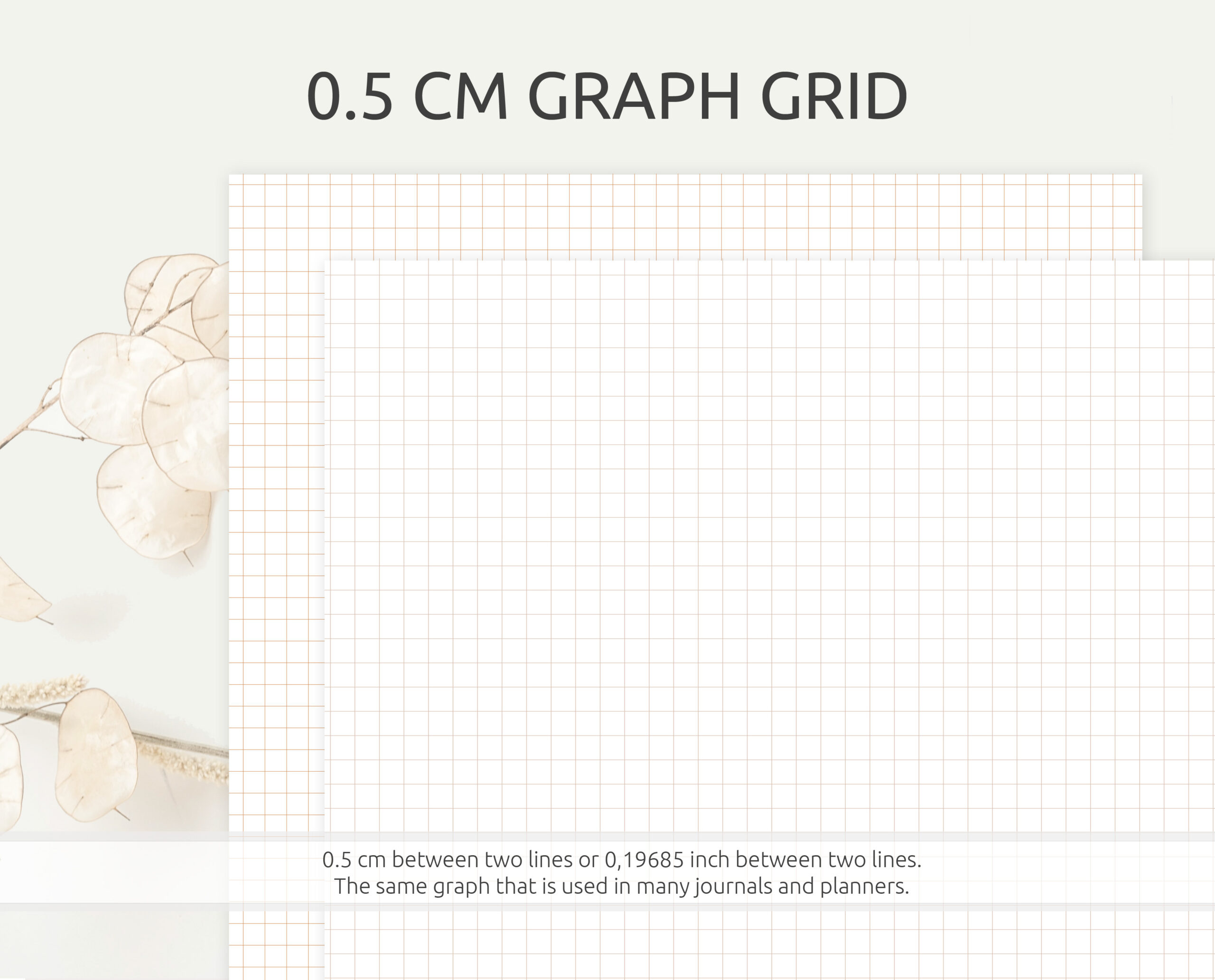 Large Graph Paper Template