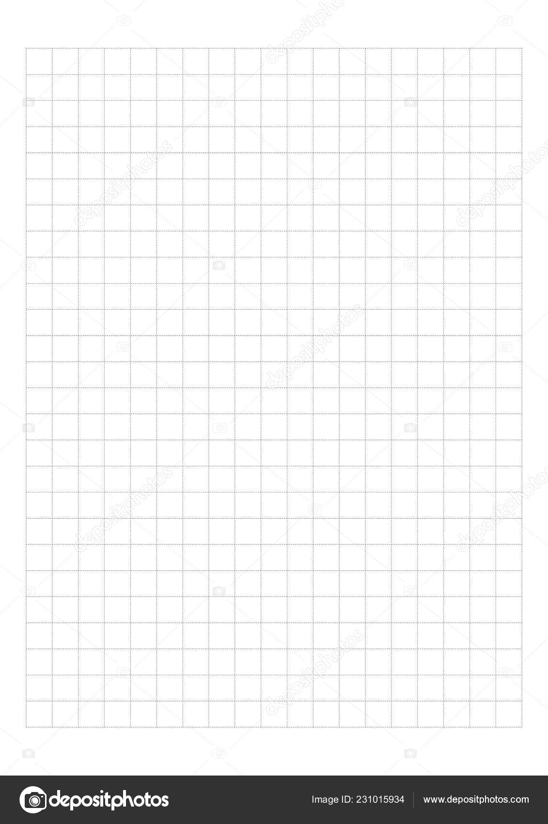 Dot Grid Paper Graph Paper White Background Vector Illustration Stock Vector By nattiyapp 231015934