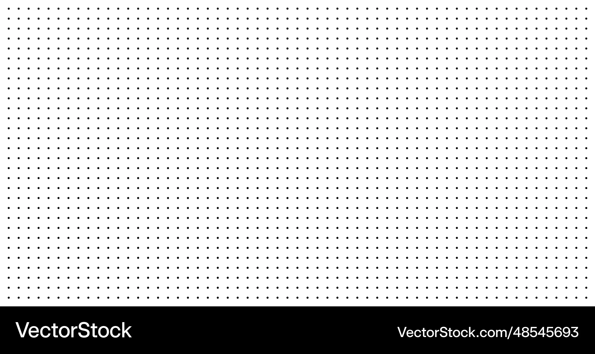 Dotted Graph Paper With Grid Polka Dot Pattern Vector Image