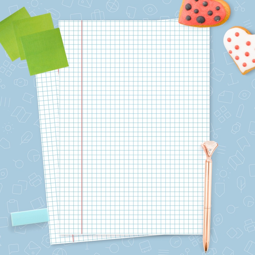 Download Printable 1cm Graph Paper Printable Pages Blue PDF Worksheets Library