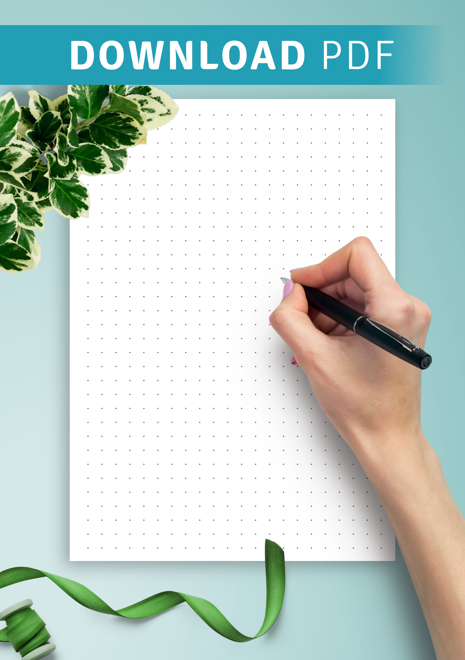 Graph Paper With Dots