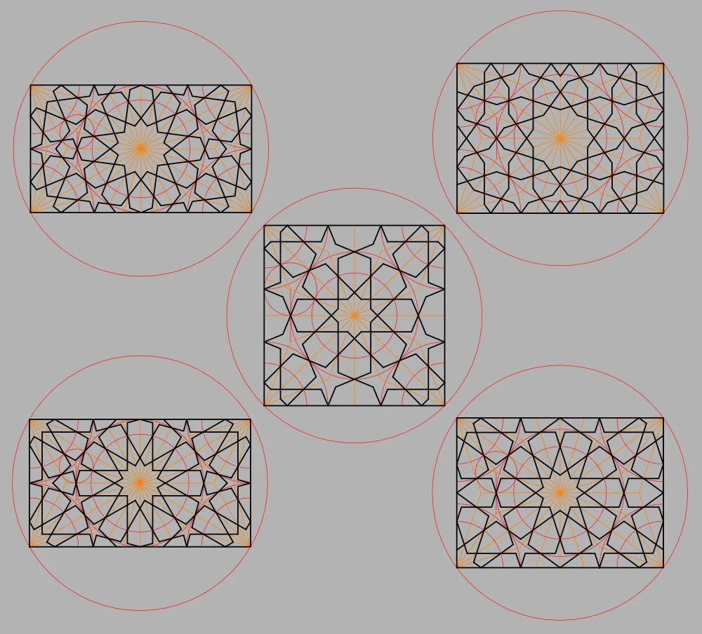 Rosette Graph Paper Printable