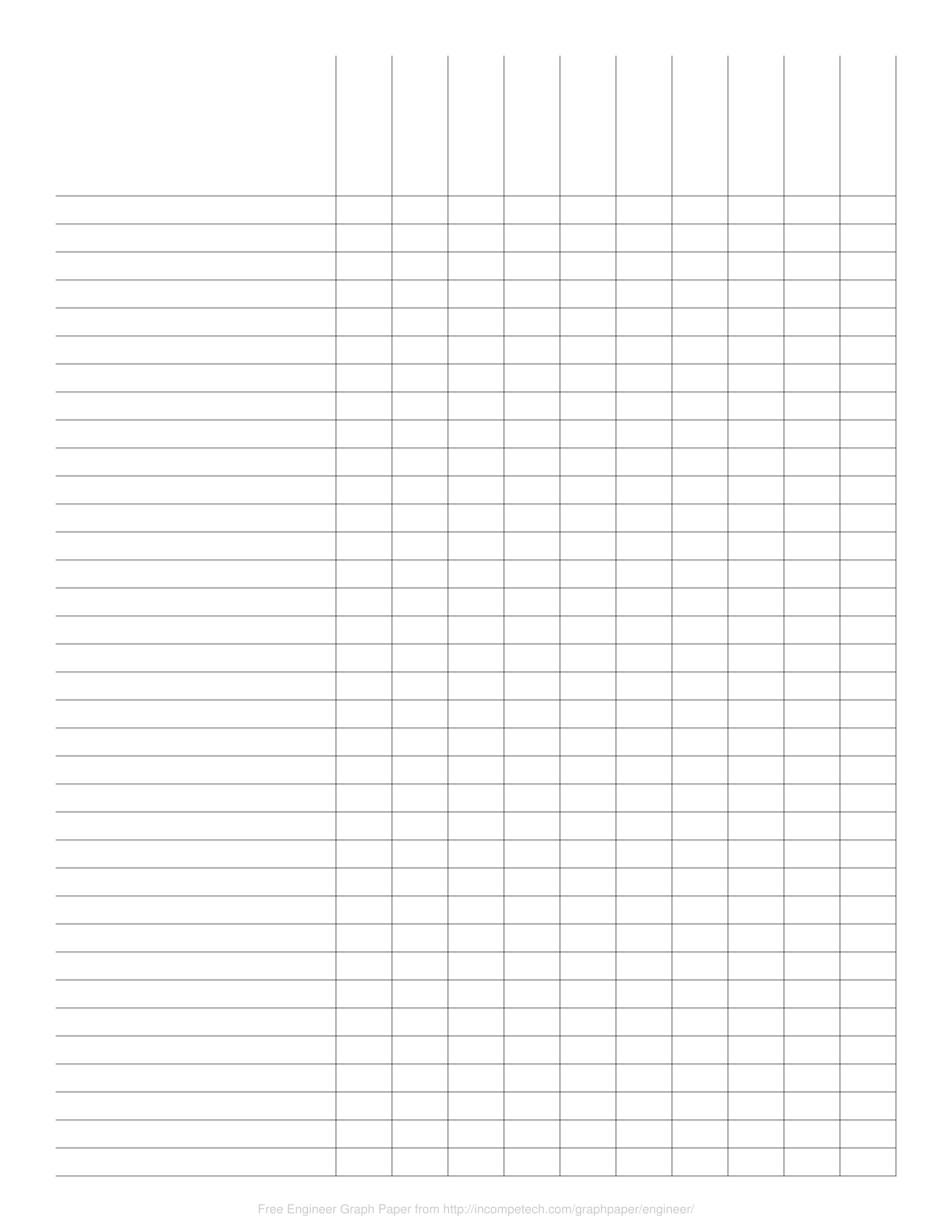 Engineering Graph Paper 400pages White 4Sq Inch 1 4 Quad Engineering Graph Paper Printable Vector Images over 100 