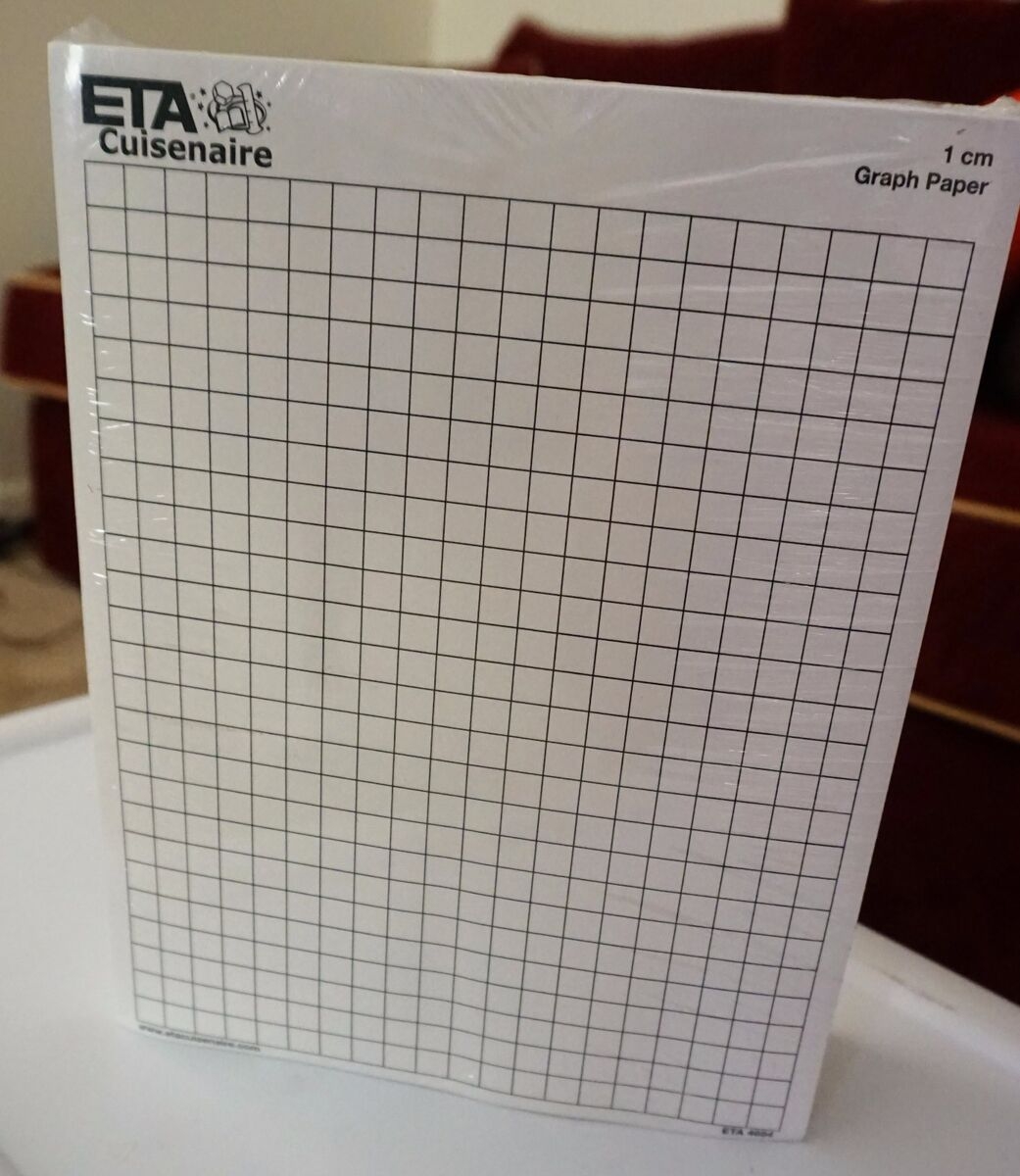 ETA Cuisenaire 1 Cm Graph Paper 1 Package EBay