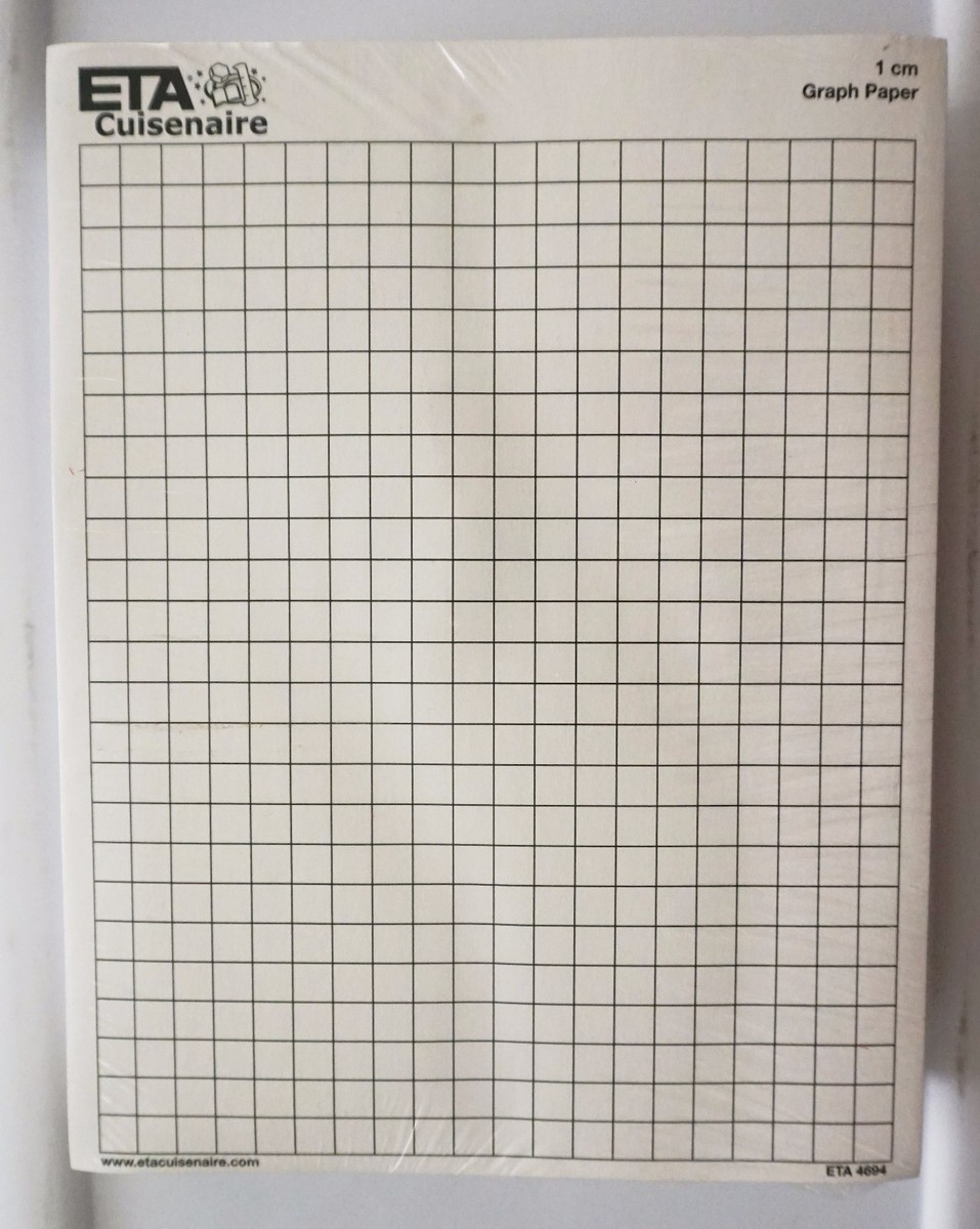 ETA Cuisenaire 1 Cm Graph Paper 1 Package EBay