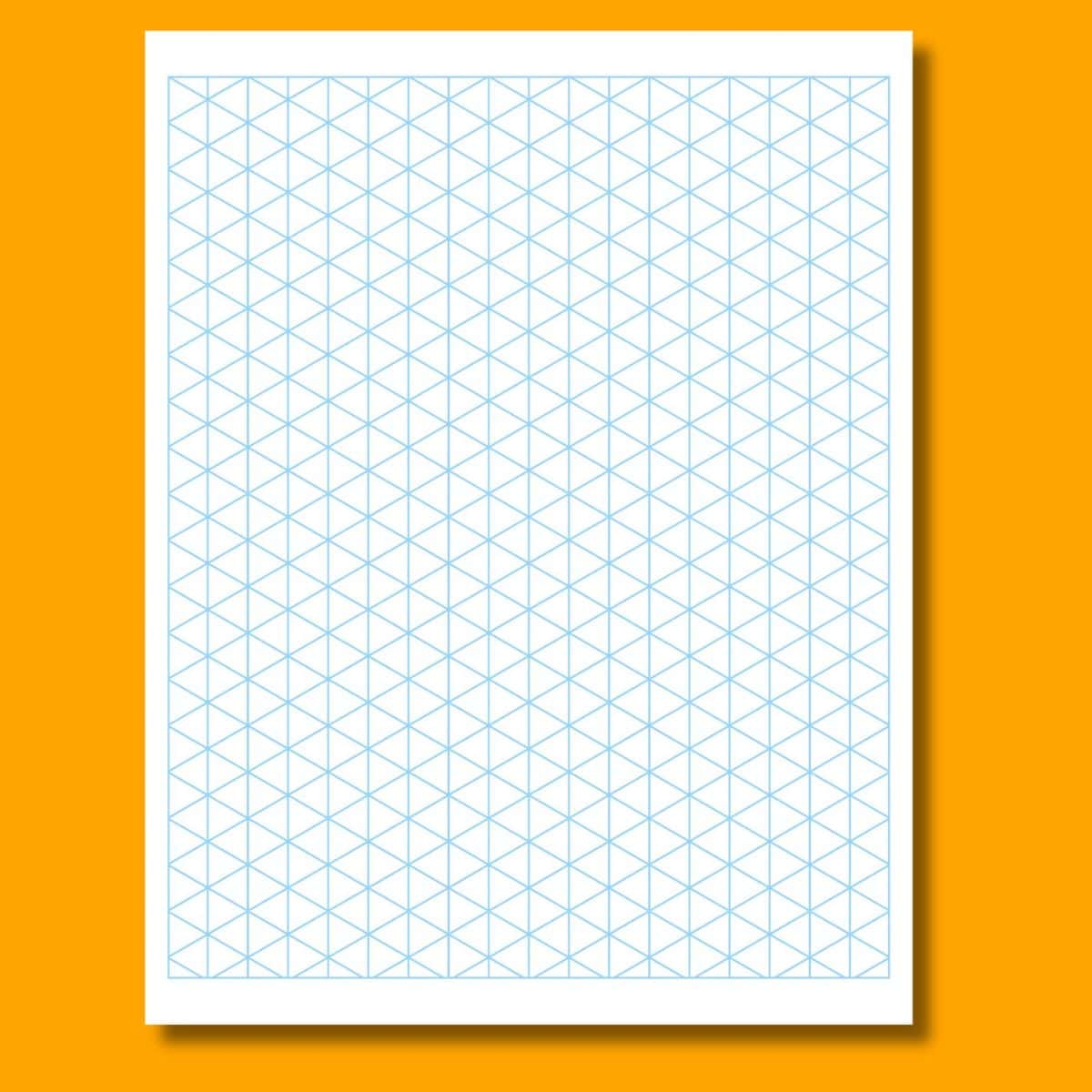 Free 3D Graph Paper Printable