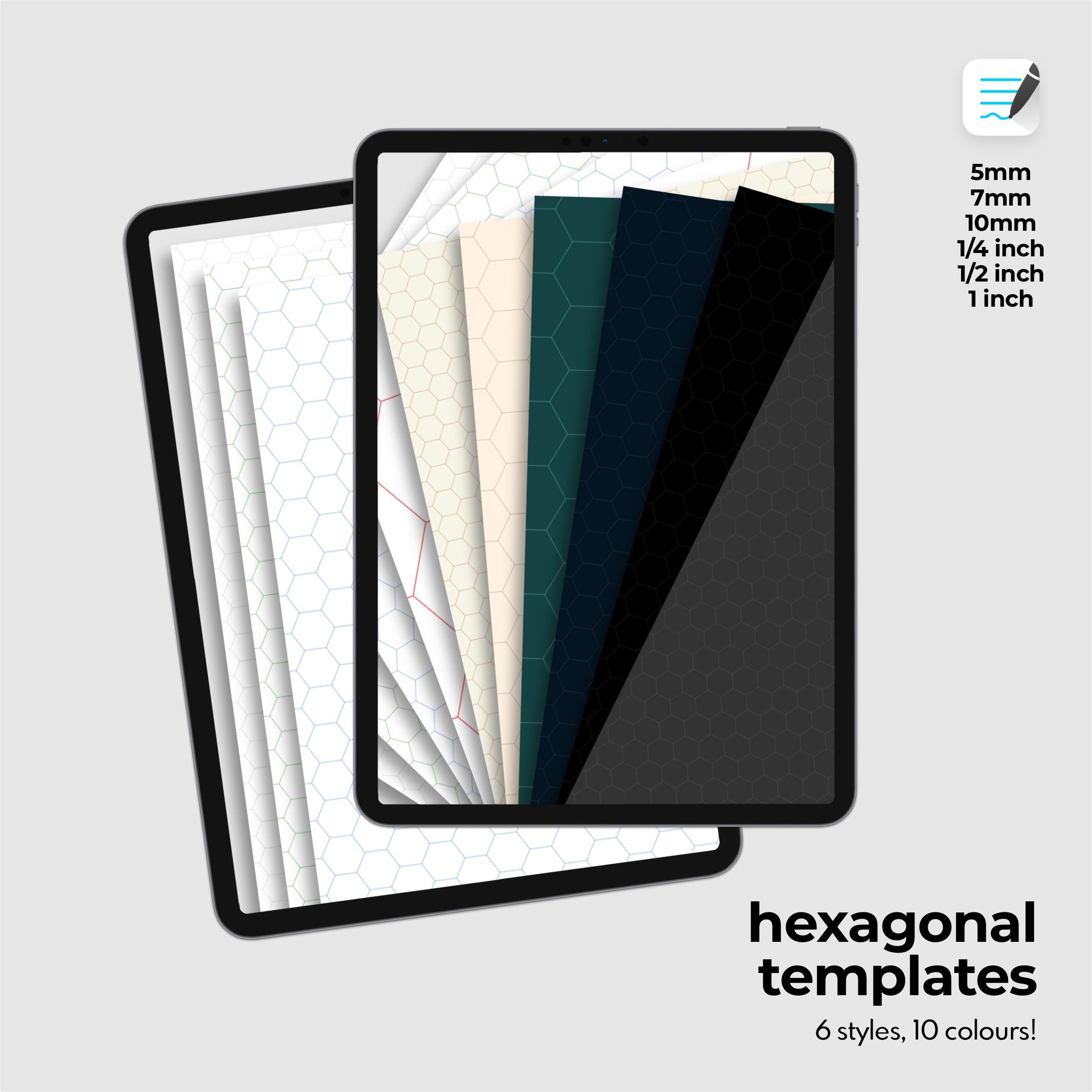 Free Hexagon Graph Paper To Print