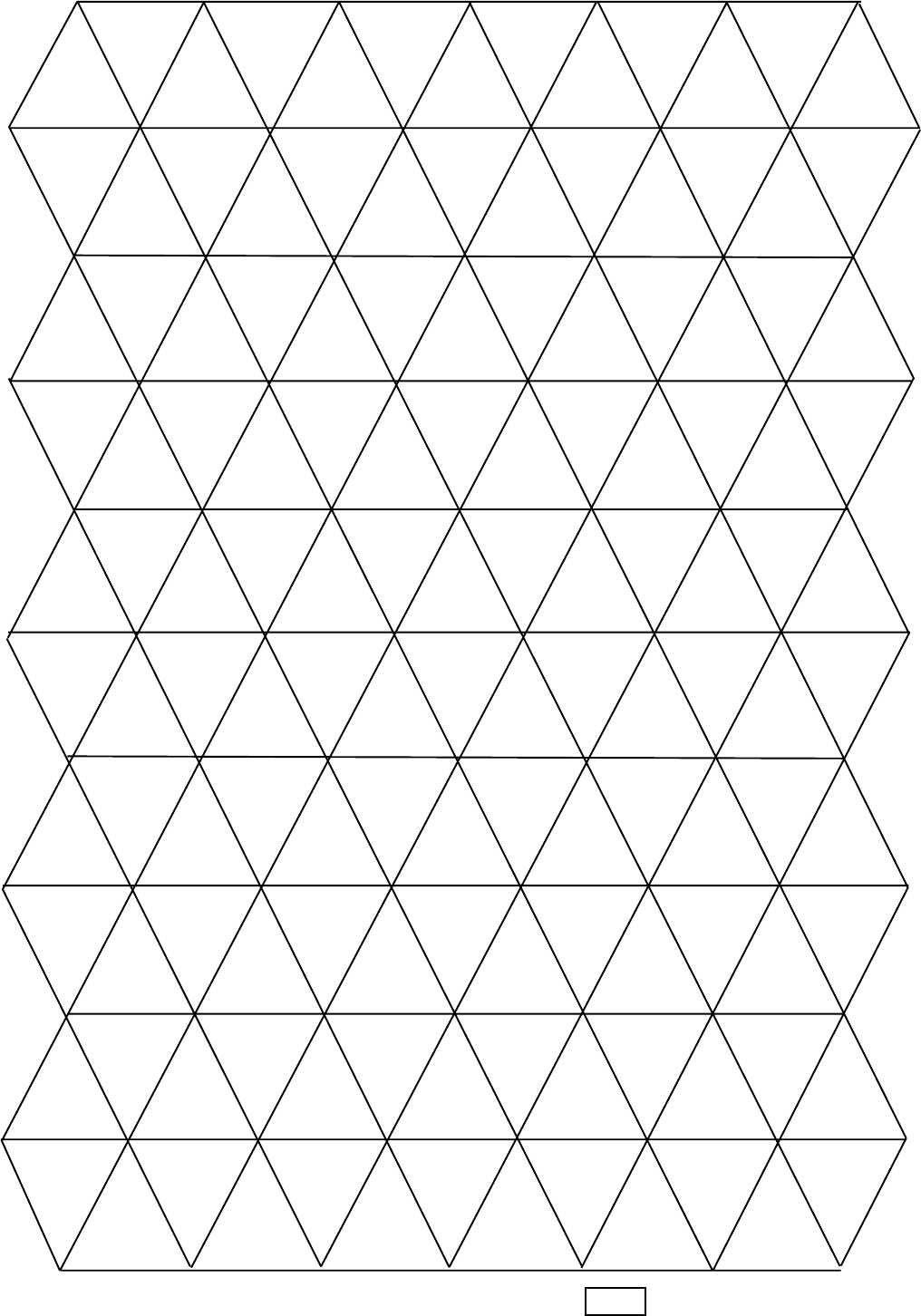 One Inch Graph Paper Free Printable