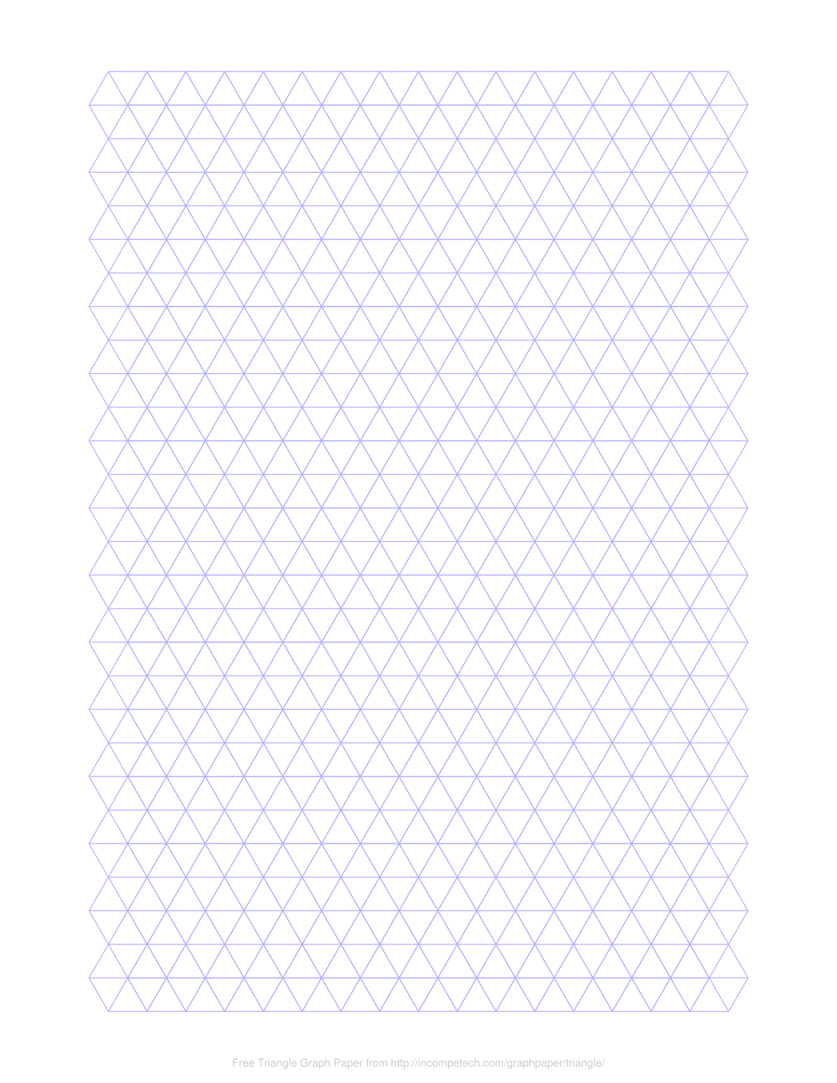 Free Online Graph Paper Triangle