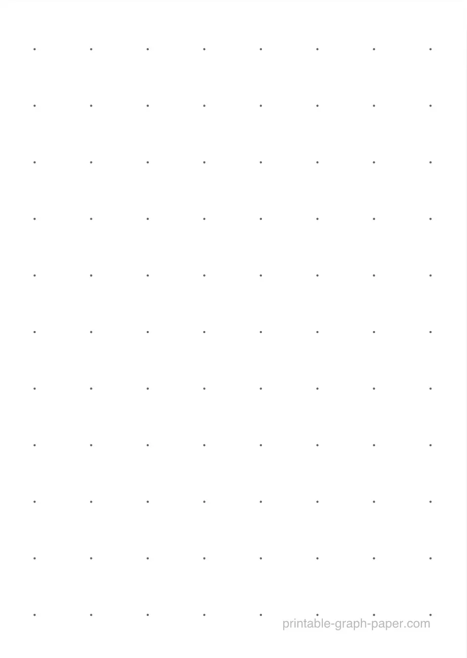 Free Printable 1 2 Dot Paper Download And Print PDF