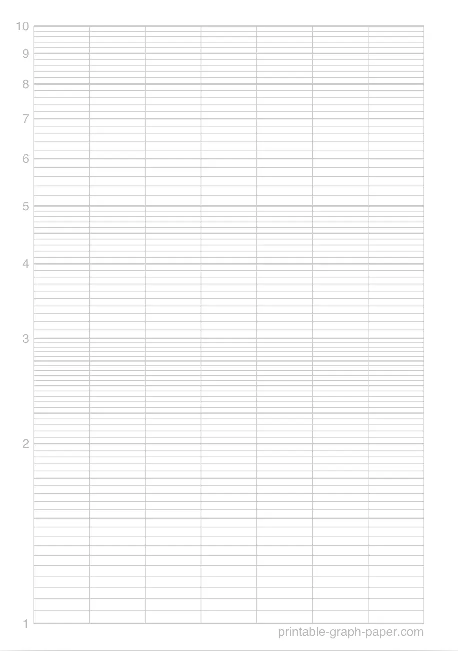 Printable Graph Paper 1/2