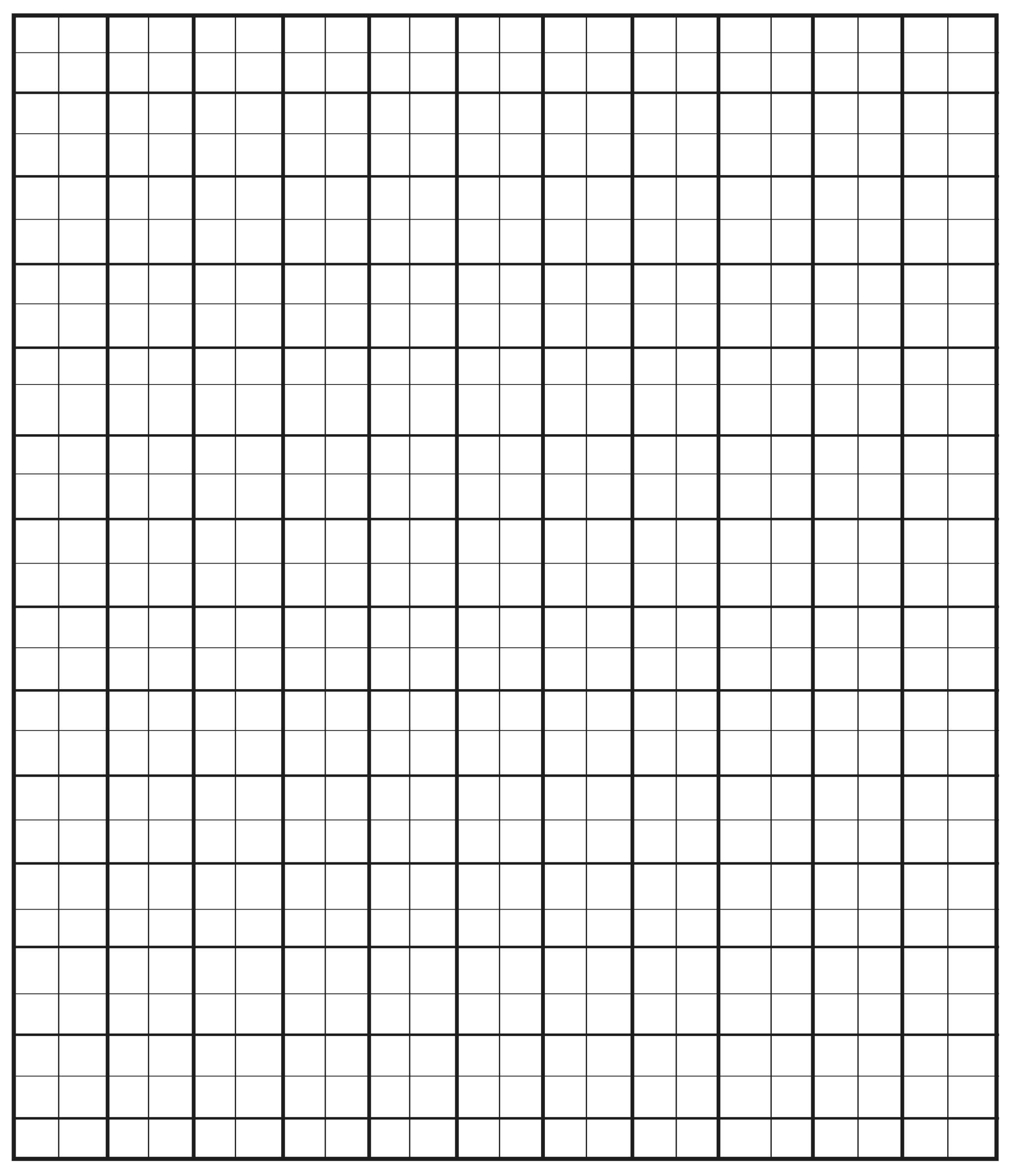 Free Printable Blank Graph Paper Online Template PDF 