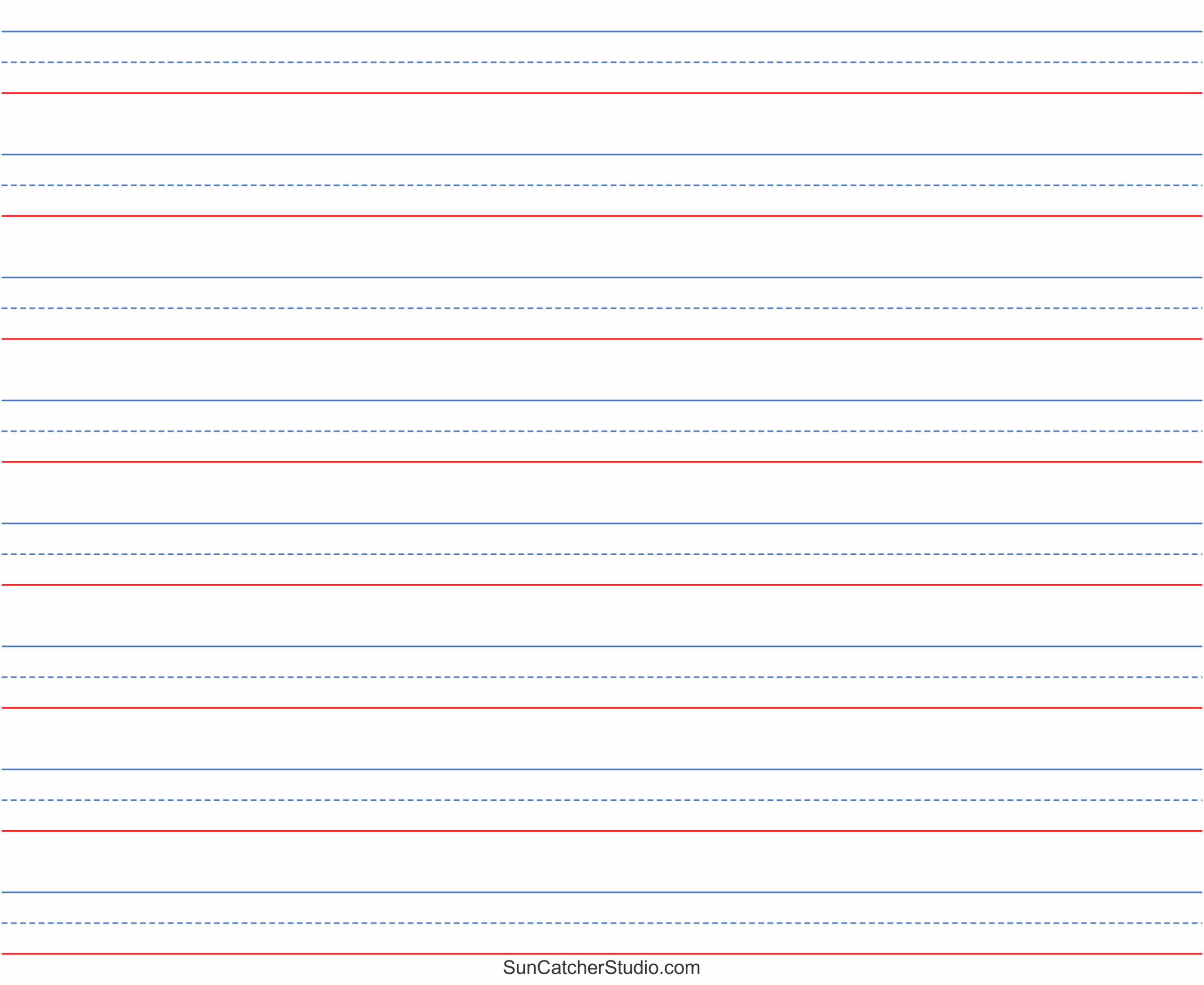 Free Printable Lined Paper Handwriting Notebook Templates Free Printables Monograms Design Tools Patterns DIY Projects