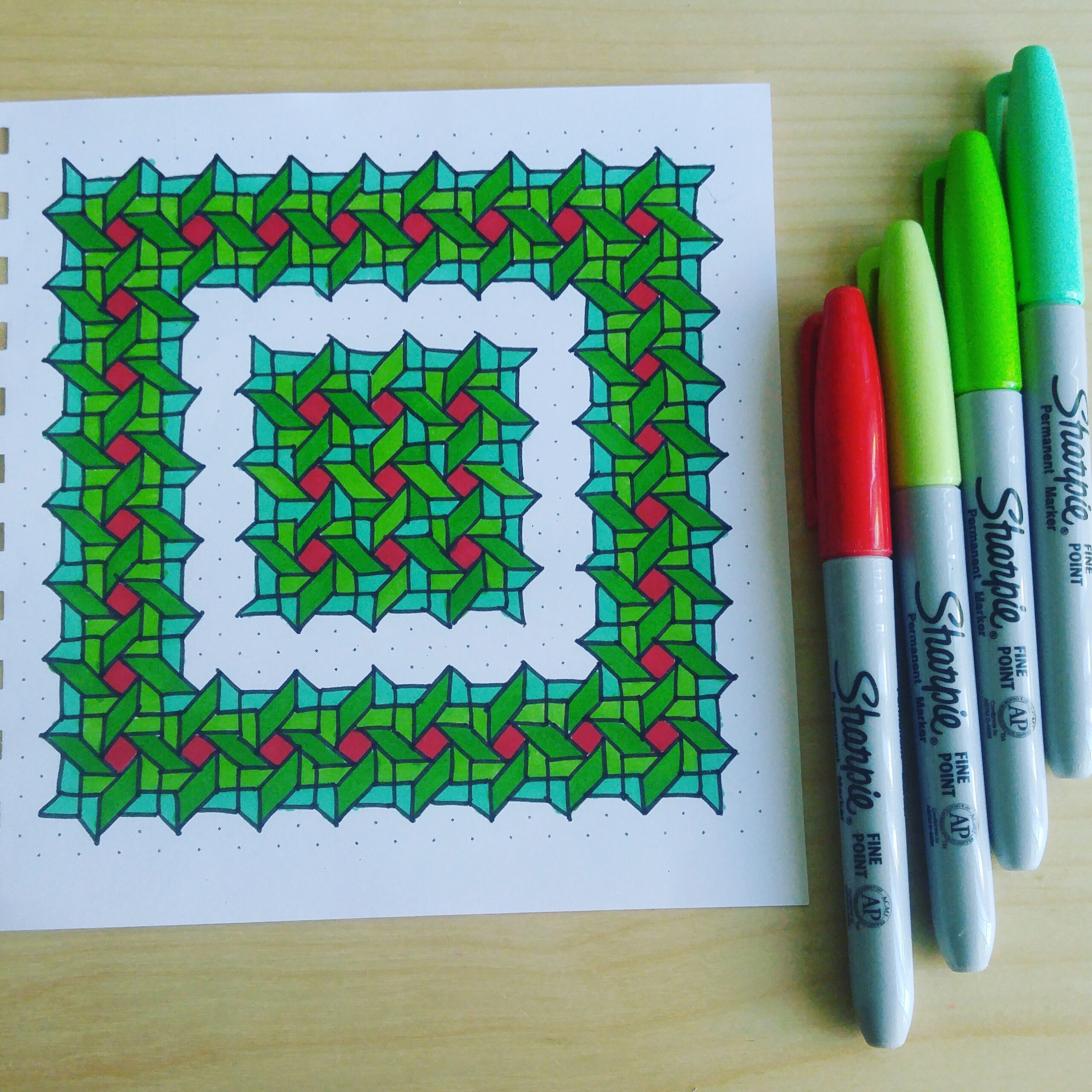 Geomegic Coloring Pattern Ideas Inspired By Various Holidays