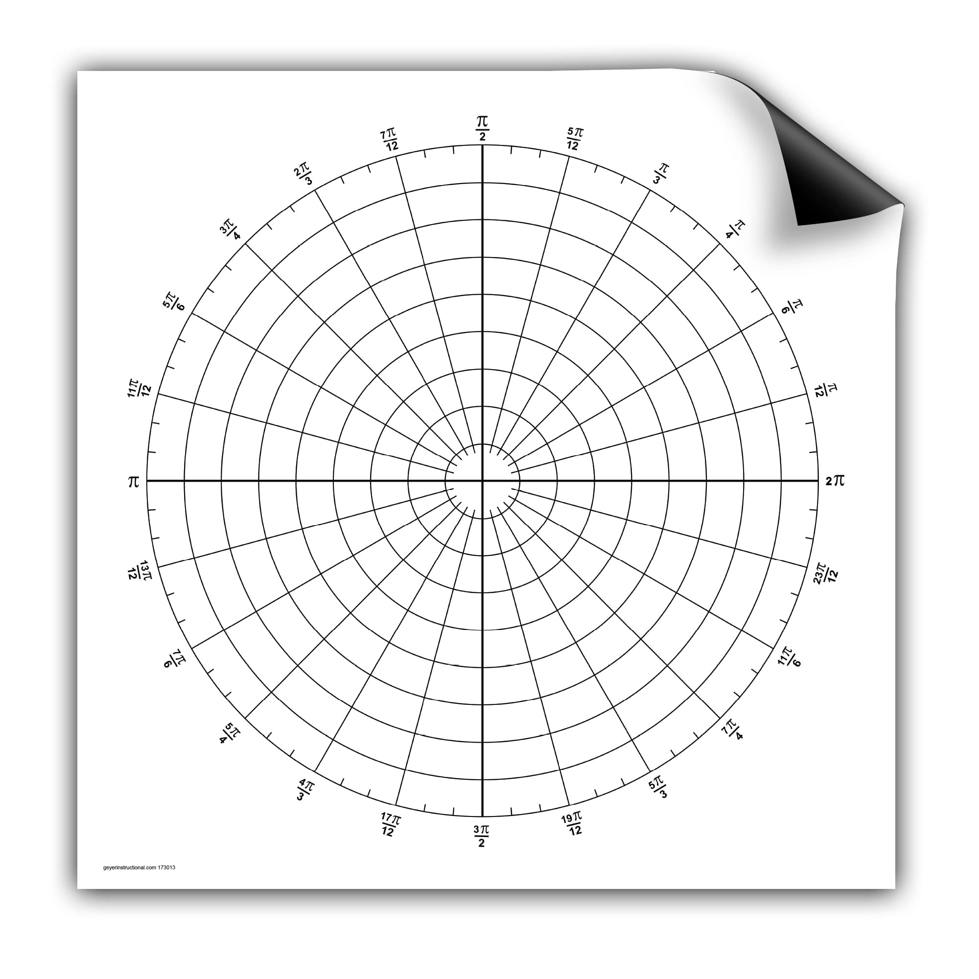 Polar Graph Paper Amazon