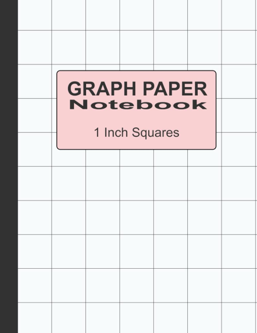 Graph Paper 1 Inch Squares One Square Per Inch Grid Pages Cover White By Amazon ae