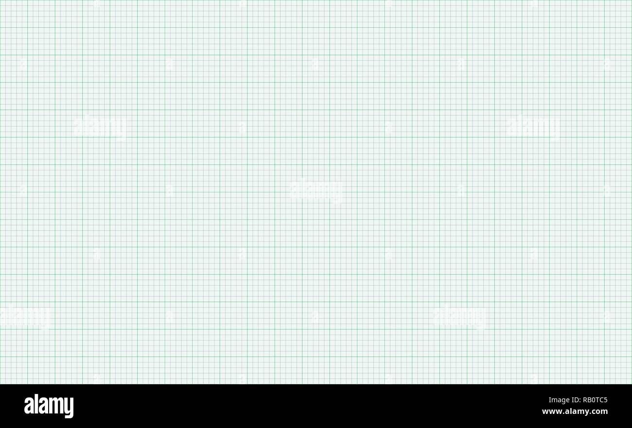 Graphing Paper Printable Green
