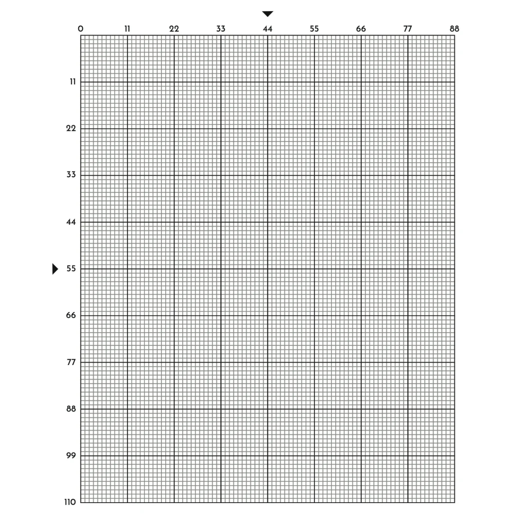 Graph Paper Notebook Cross Stitch Graph Paper Cross Stitching In 14 Squares Per Inch Grid The 14 By 14 Stitches Per Inch Chart Makes It Easy To Create Simple Or Complex 