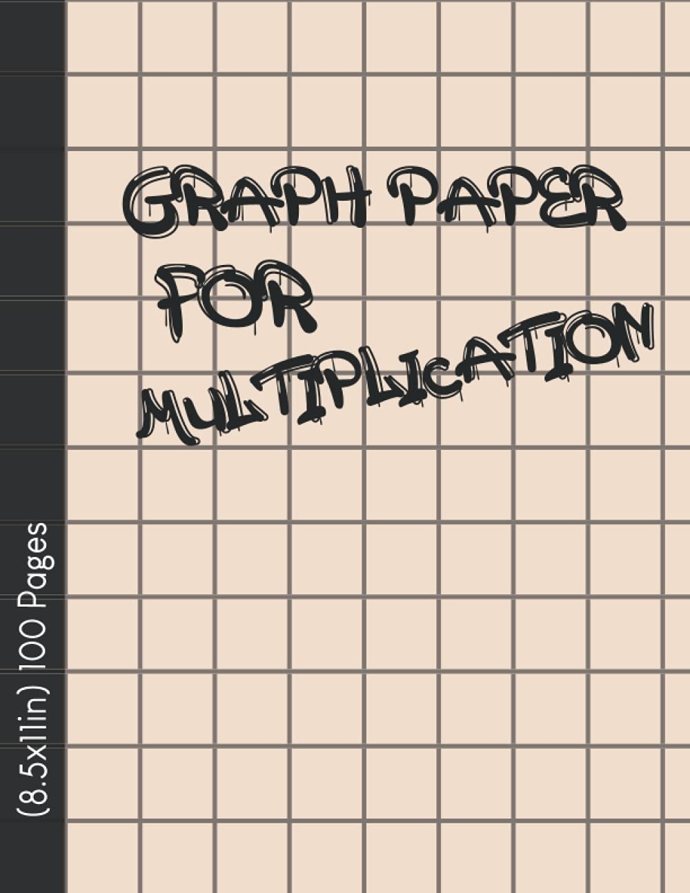 Graph Paper Notebook Printable Graph Paper 1 Inch Squares Math Notebook