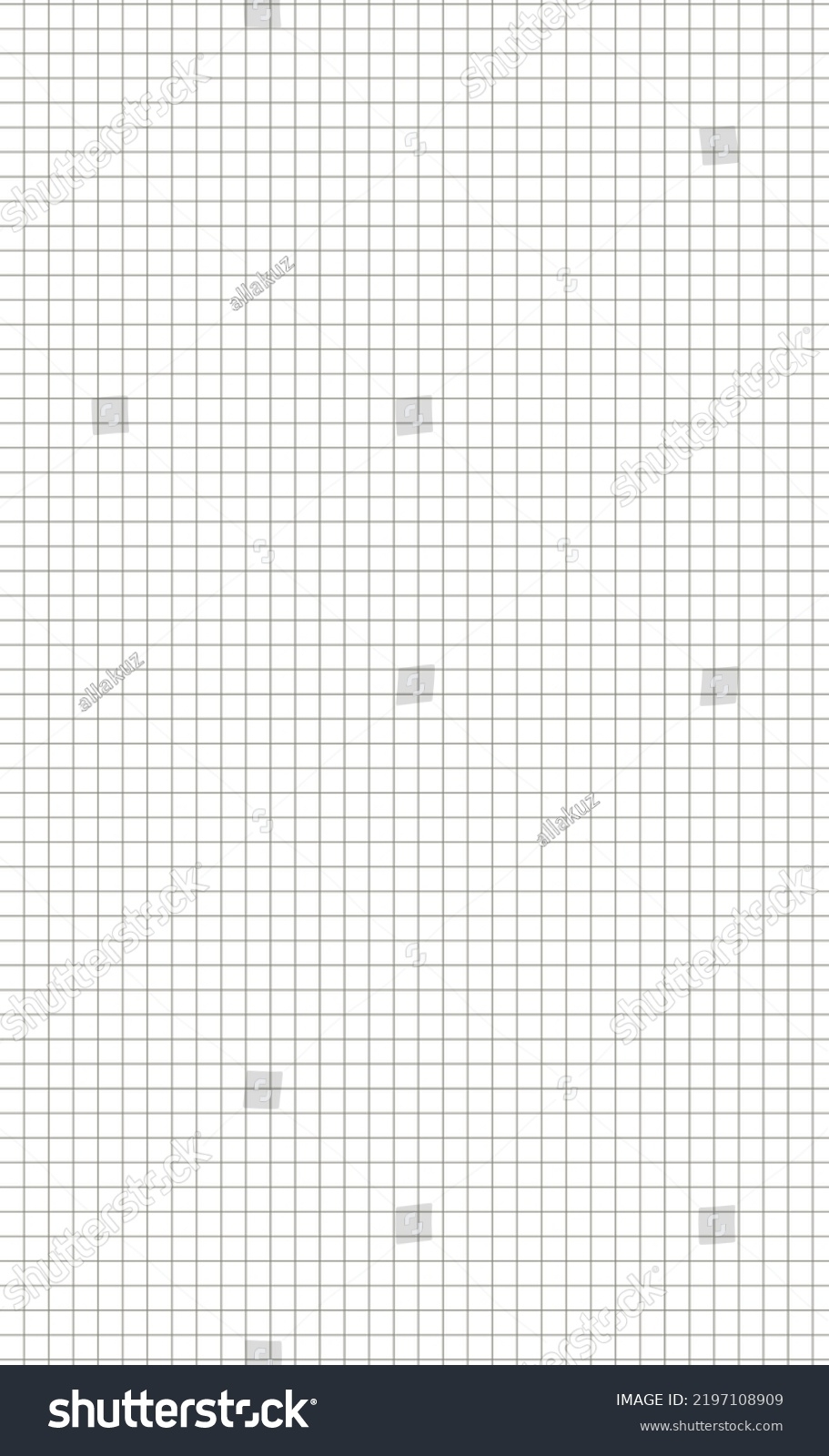 Graph Paper Printable Squared Grid Paper Stock Vector Royalty Free 2197108909 Shutterstock