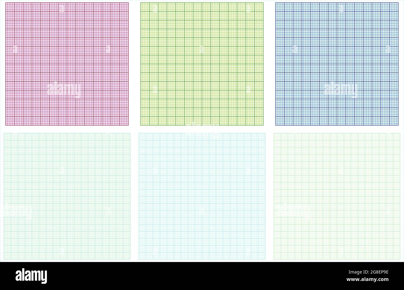 Graph Paper Printable Squared Grid Paper With Color Horizontal Lines Geometric Background For School Textures Notebook Diary Realistic Lined Stock Vector Image Art Alamy