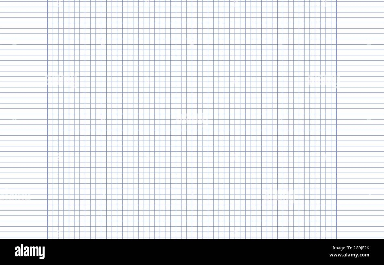 Graph Paper Printable Squared Grid Paper With Color Horizontal Lines Geometric Background For School Textures Notebook Diary Realistic Lined Stock Vector Image Art Alamy