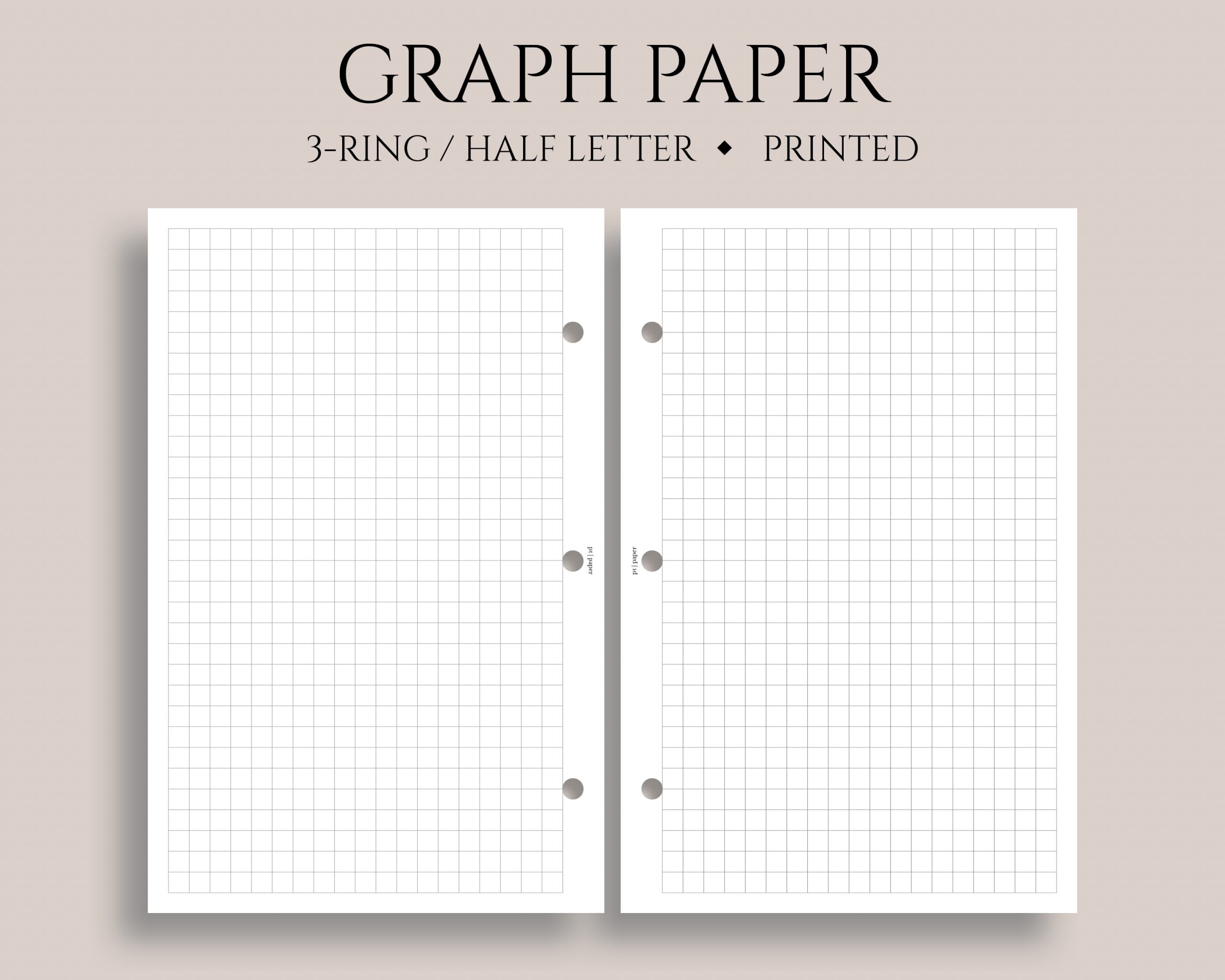 Half Inch Square Graph Paper