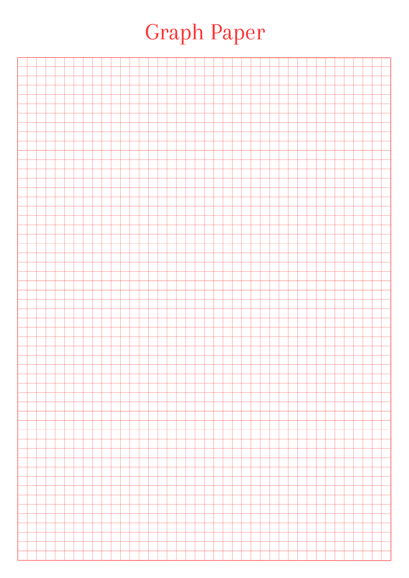 Inch Graph Paper Printable