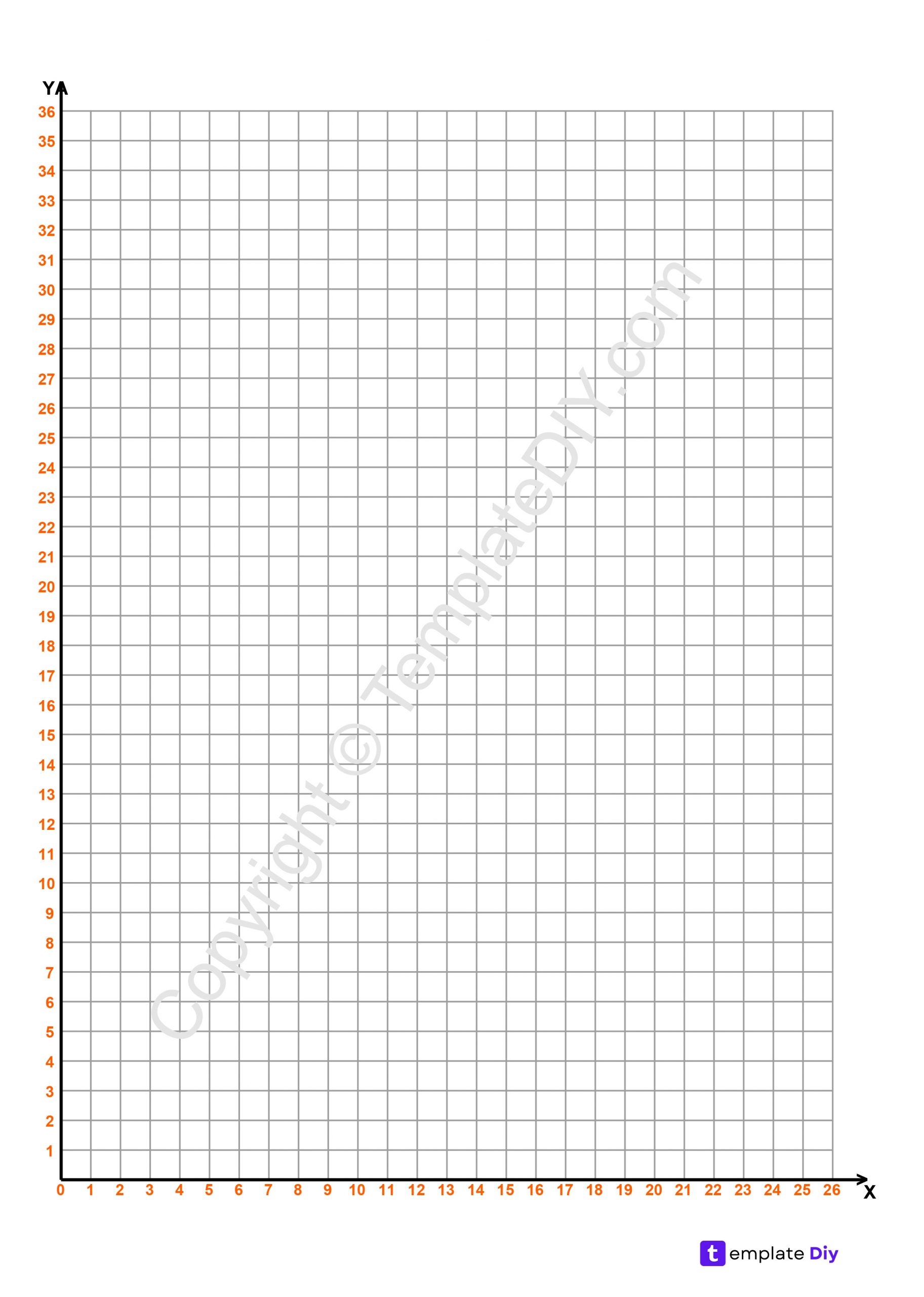 1 Inch Graph Paper Printable Pdf