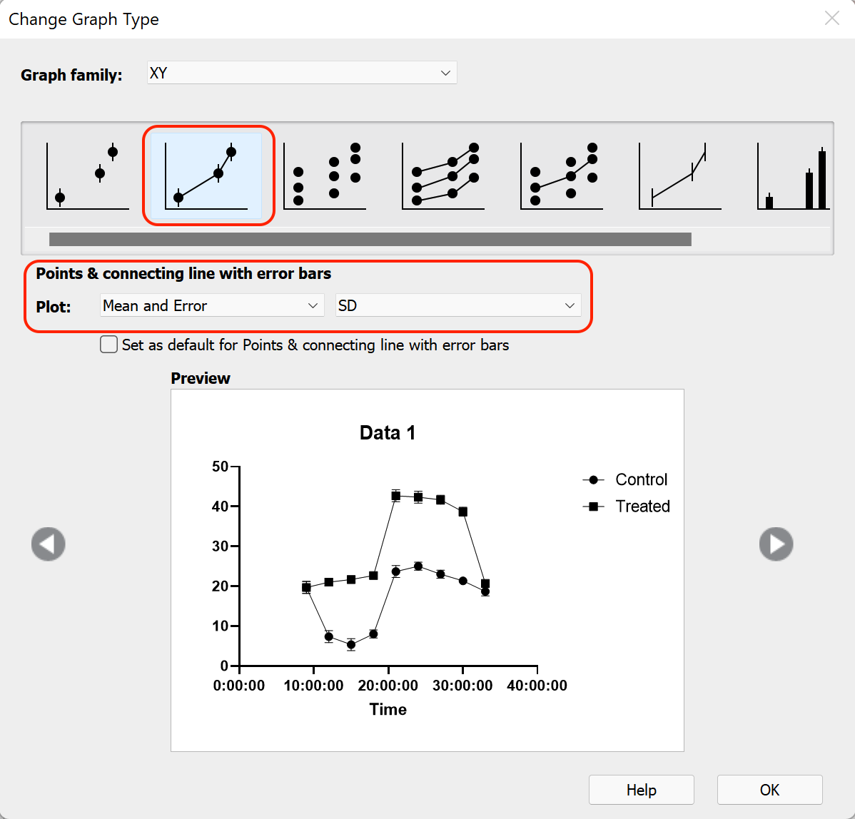 Graph Tip How To Make An XY Graph With A Time scale On The X Axis FAQ 1420 GraphPad