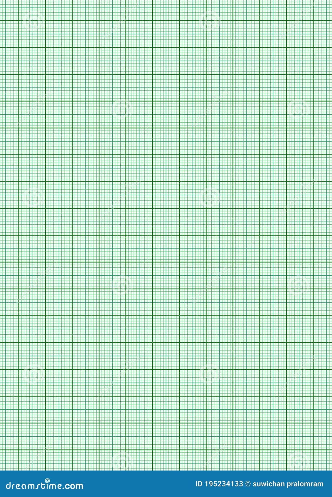 Green Grid Lines A4 Paper Size Stock Illustration Illustration Worksheets Library