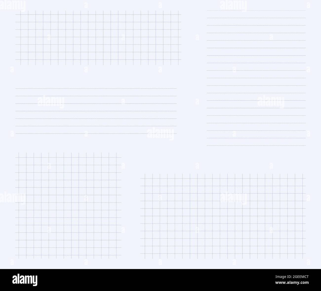 Grid Paper Graph Stock Vector Images Alamy