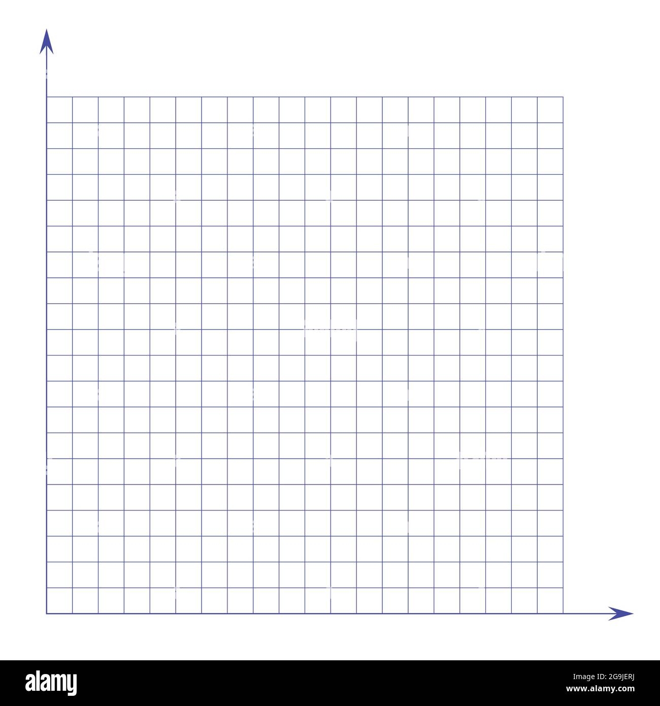Grid Paper Mathematical Graph Cartesian Coordinate System With X axis Y Axis Squared Background With Color Lines Geometric Pattern For School Stock Vector Image Art Alamy