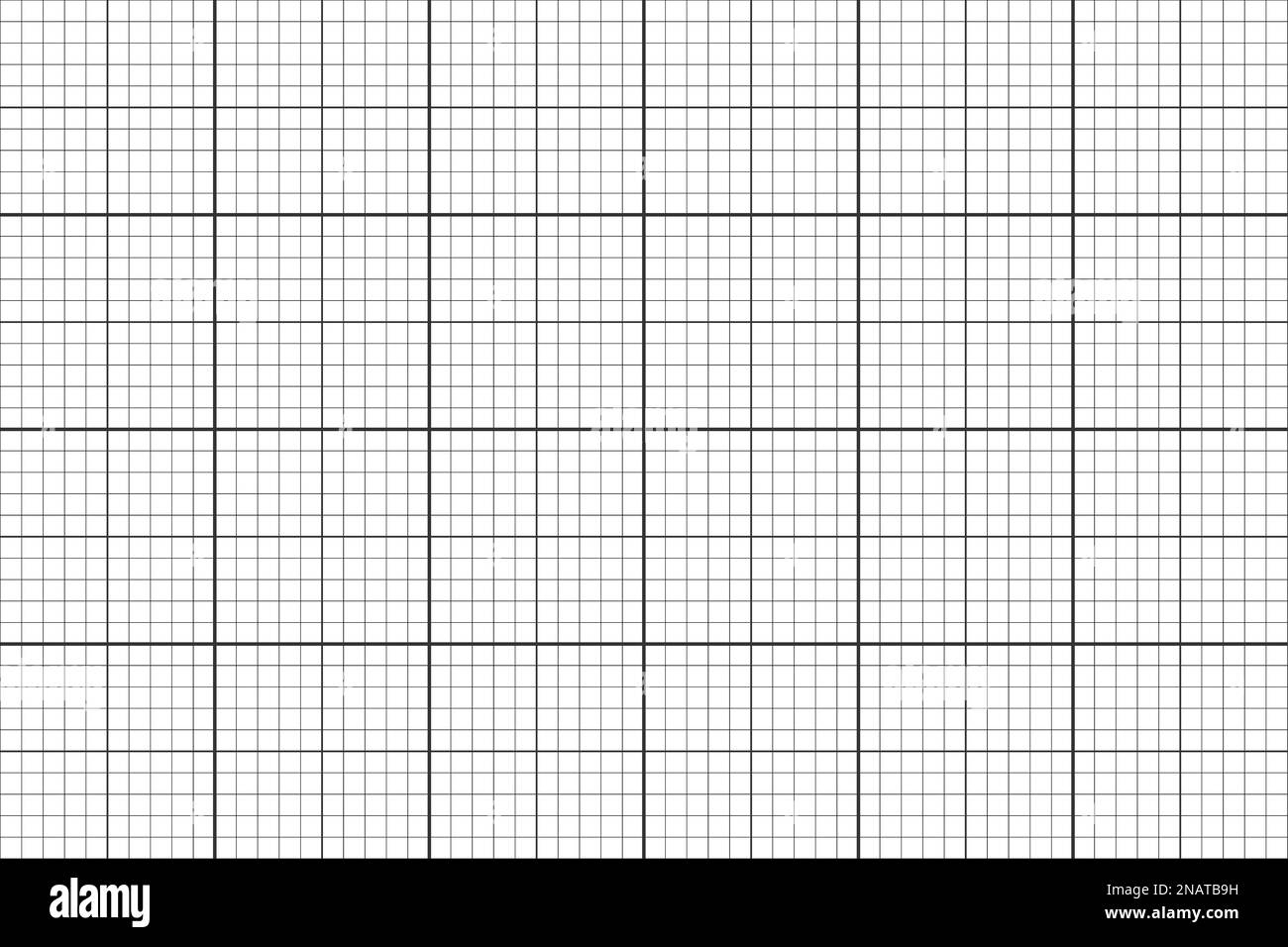 Grid Paper Texture Checkered Notebook Sheet Template For School Or College Math Education Office Work Memos Drafting Plotting Engineering Or Stock Vector Image Art Alamy
